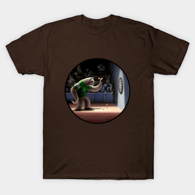 Sloth Darts T-Shirt by BenHartnett